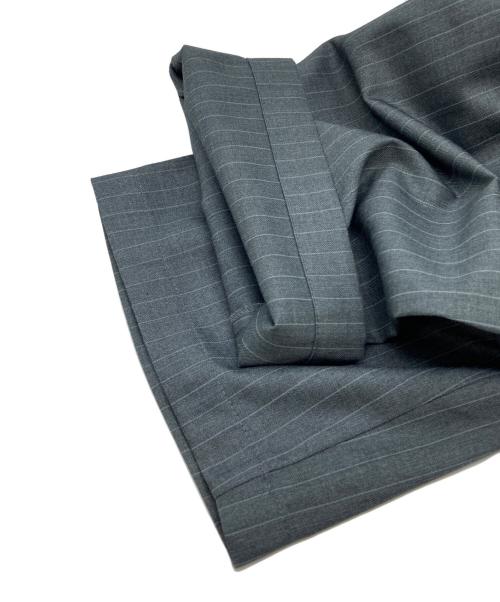 stussy（ステューシー）stussy (ステューシー) Striped Volume Pleated Trouser グレー サイズ:30の古着・服飾アイテム
