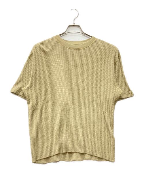 stussy（ステューシー）stussy (ステューシー) PIGMENT DYED SS THERMAL ベージュ サイズ:Sの古着・服飾アイテム