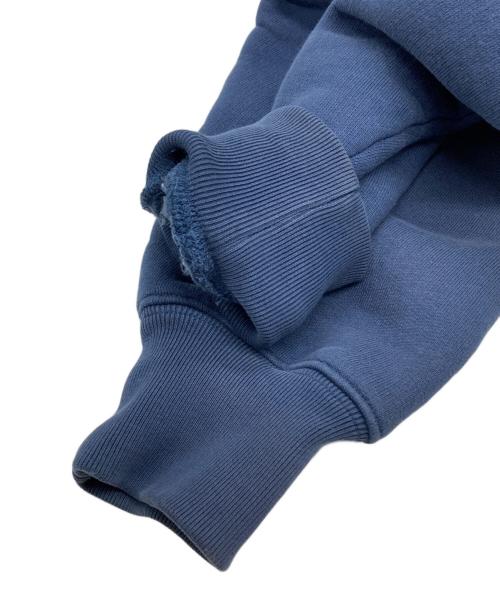 stussy（ステューシー）stussy (ステューシー) RELAXED ZIP HOODIE ブルー サイズ:Mの古着・服飾アイテム