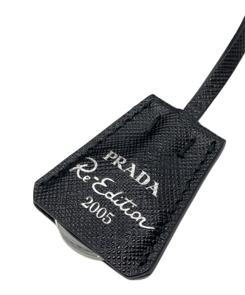 PRADA（プラダ）PRADA (プラダ) ロゴプレートミニハンドバッグ ブラック サイズ:下記参照の古着・服飾アイテム