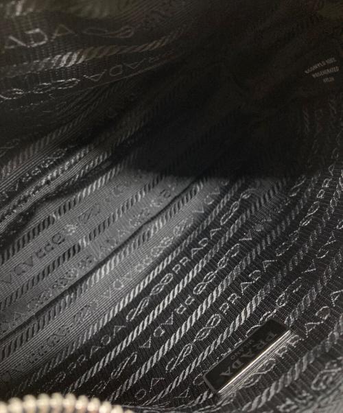 PRADA（プラダ）PRADA (プラダ) ロゴプレートミニハンドバッグ ブラック サイズ:下記参照の古着・服飾アイテム