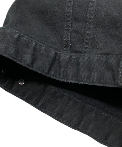 DSQUARED2（ディースクエアード）DSQUARED2 (ディースクエアード) デニムジャケット ブラック サイズ:44の古着・服飾アイテム