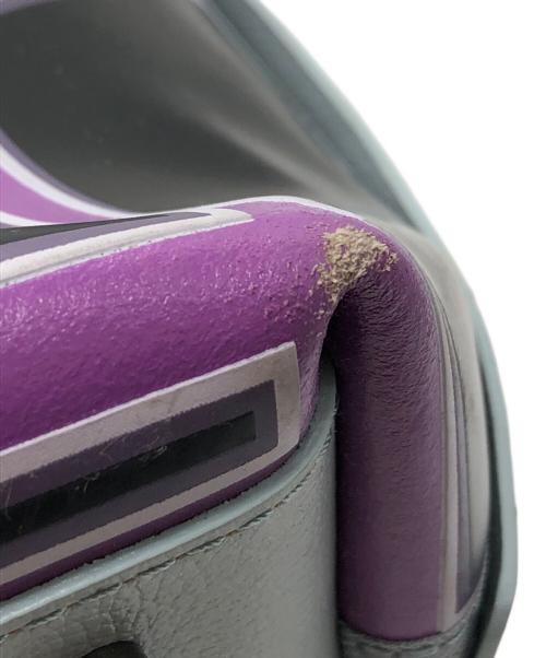 ISSEY MIYAKE（イッセイミヤケ）ISSEY MIYAKE (イッセイミヤケ) ガストンバック ブラック×イエローの古着・服飾アイテム