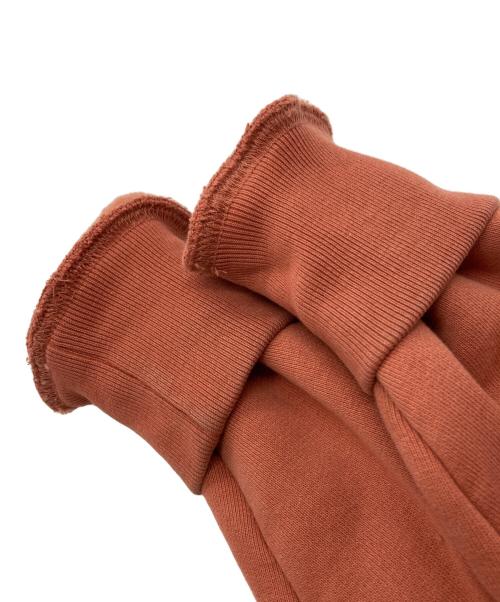 stussy（ステューシー）stussy (ステューシー) FLEECE RAGLAN ZIP HOODIE ブラウン サイズ:Sの古着・服飾アイテム