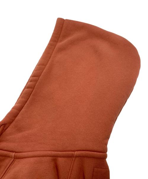 stussy（ステューシー）stussy (ステューシー) FLEECE RAGLAN ZIP HOODIE ブラウン サイズ:Sの古着・服飾アイテム