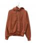 stussy（ステューシー）の古着「FLEECE RAGLAN ZIP HOODIE」｜ブラウン