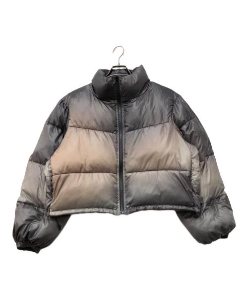 SLY（スライ）SLY (スライ) GRADATION REVERSIBLE PUFFER ブラック サイズ:FREEの古着・服飾アイテム