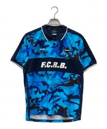 F.C.R.B.（エフシーレアルブリストル）の古着「カモフラゲームシャツ」｜ブルー
