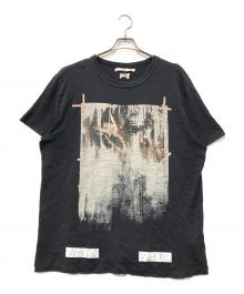 OFFWHITE（オフホワイト）の古着「CARAVAGGIO T-SHIRT」｜ブラック