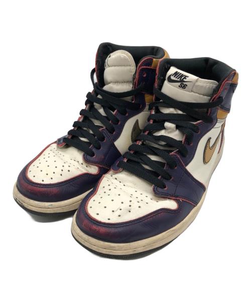 NIKE SB（ナイキエスビー）NIKE SB (ナイキエスビー) AIR JORDAN 1 RETRO HIGH OG DEFIANT パープル サイズ:27の古着・服飾アイテム