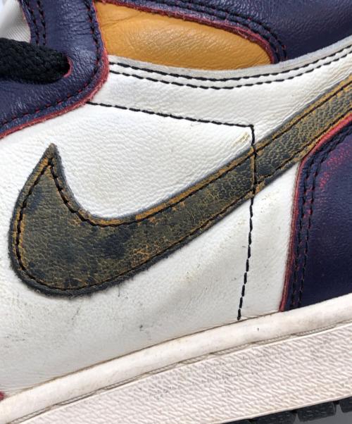 NIKE SB（ナイキエスビー）NIKE SB (ナイキエスビー) AIR JORDAN 1 RETRO HIGH OG DEFIANT パープル サイズ:27の古着・服飾アイテム