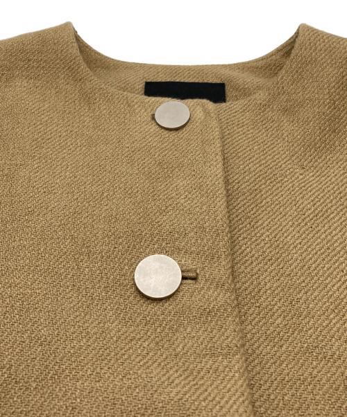 BOWTE（バウト）BOWTE (バウト) DOUBLE CLOTH SHORT JACKET ベージュ サイズ:1の古着・服飾アイテム