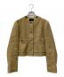 BOWTE（バウト）の古着「DOUBLE CLOTH SHORT JACKET」｜ベージュ