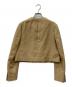 BOWTE (バウト) DOUBLE CLOTH SHORT JACKET ベージュ サイズ:1：18000円