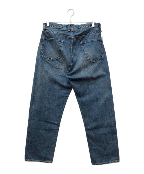 A.PRESSE（アプレッセ）A.PRESSE (アプレッセ) Washed Denim Wide Pants インディゴ サイズ:30の古着・服飾アイテム