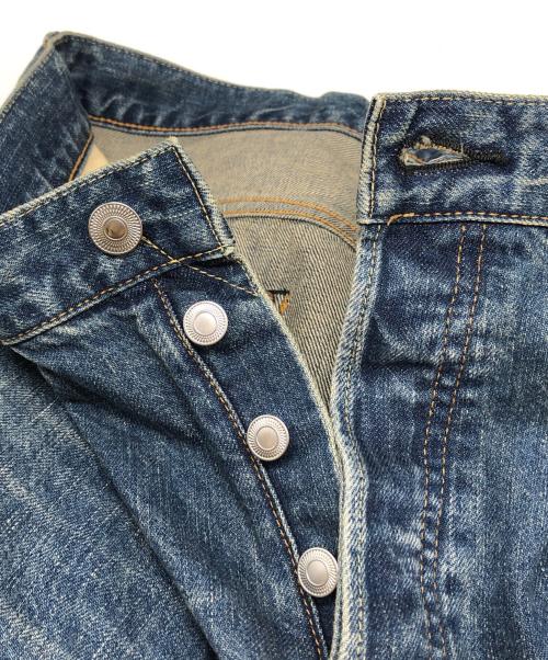 A.PRESSE（アプレッセ）A.PRESSE (アプレッセ) Washed Denim Wide Pants インディゴ サイズ:30の古着・服飾アイテム