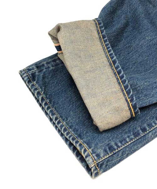 A.PRESSE（アプレッセ）A.PRESSE (アプレッセ) Washed Denim Wide Pants インディゴ サイズ:30の古着・服飾アイテム
