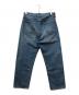 A.PRESSE (アプレッセ) Washed Denim Wide Pants インディゴ サイズ:30：36000円