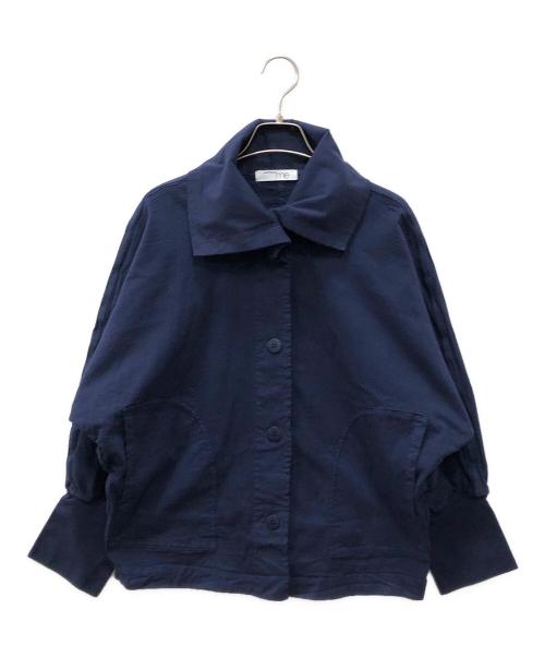me ISSEY MIYAKE（ミーイッセイ ミヤケ）me ISSEY MIYAKE (ミーイッセイ ミヤケ) ジャケット ネイビー サイズ:FREEの古着・服飾アイテム