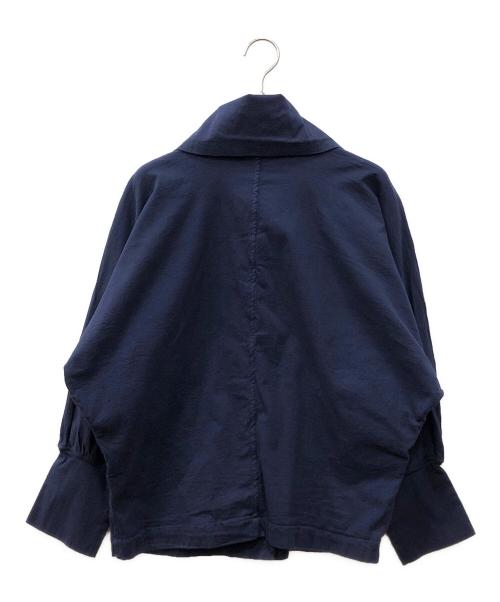 me ISSEY MIYAKE（ミーイッセイ ミヤケ）me ISSEY MIYAKE (ミーイッセイ ミヤケ) ジャケット ネイビー サイズ:FREEの古着・服飾アイテム