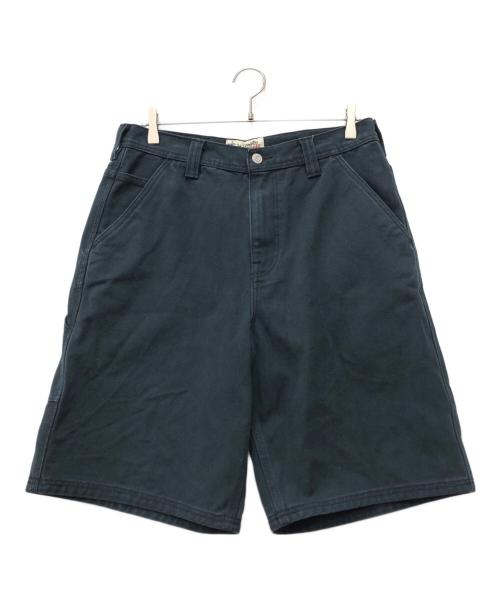 stussy（ステューシー）stussy (ステューシー) WASHED CANVAS WORK SHORT ネイビー サイズ:30の古着・服飾アイテム