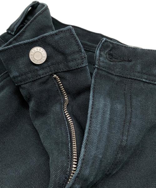 stussy（ステューシー）stussy (ステューシー) WASHED CANVAS WORK SHORT ネイビー サイズ:30の古着・服飾アイテム