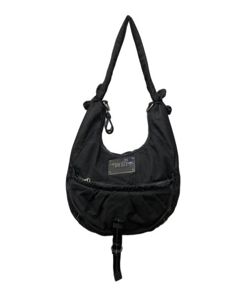 DIESEL（ディーゼル）DIESEL (ディーゼル) Archive shoulder mesh 2way bag ブラックの古着・服飾アイテム