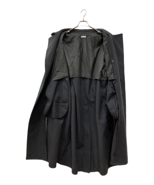 STEVEN ALAN（スティーブンアラン）STEVEN ALAN (スティーブンアラン) DBL/MLTN TRENCH COAT ブラック サイズ:Mの古着・服飾アイテム