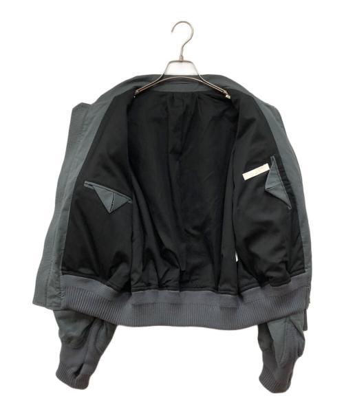 OUAT（オーユーエーティー）OUAT (オーユーエーティー) BOMBER JACKET グレー サイズ:2の古着・服飾アイテム