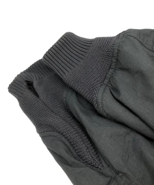 OUAT（オーユーエーティー）OUAT (オーユーエーティー) BOMBER JACKET グレー サイズ:2の古着・服飾アイテム