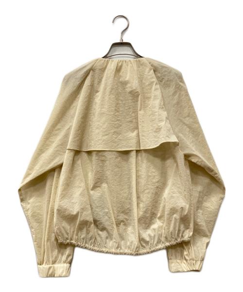 Demi-Luxe Beams（デミルクス ビームス）Demi-Luxe BEAMS (デミルクス ビームス) MARISOLシアーブルゾン ベージュ サイズ:38の古着・服飾アイテム