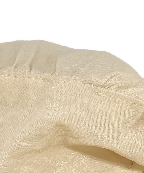 Demi-Luxe Beams（デミルクス ビームス）Demi-Luxe BEAMS (デミルクス ビームス) MARISOLシアーブルゾン ベージュ サイズ:38の古着・服飾アイテム