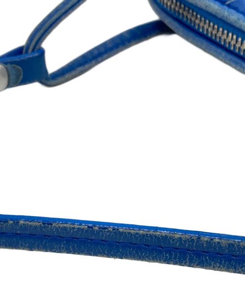 BOTTEGA VENETA（ボッテガベネタ）BOTTEGA VENETA (ボッテガベネタ) ショルダーバッグ ブルー サイズ:下記参照の古着・服飾アイテム