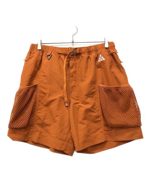 NIKE ACG（ナイキエーシージー）NIKE ACG (ナイキエージーシー) Snowgrass Cargo Shorts ブラウン サイズ:Lの古着・服飾アイテム