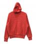 stussy (ステューシー) DOUBLE LAYER WAFFLE ZIP HOODIE レッド サイズ:S：24000円