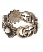 GUCCIグッチ）の古着「GGフラワーリング」｜ゴールド