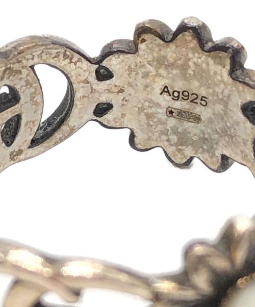 GUCCI（グッチ）GUCCI (グッチ) GGフラワーリング ゴールド サイズ:12号の古着・服飾アイテム