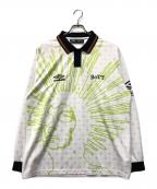 UMBRO×BoTT×BEAMS Tアンブロ×ボット×ビームス ティー）の古着「ポロシャツ」｜ホワイト