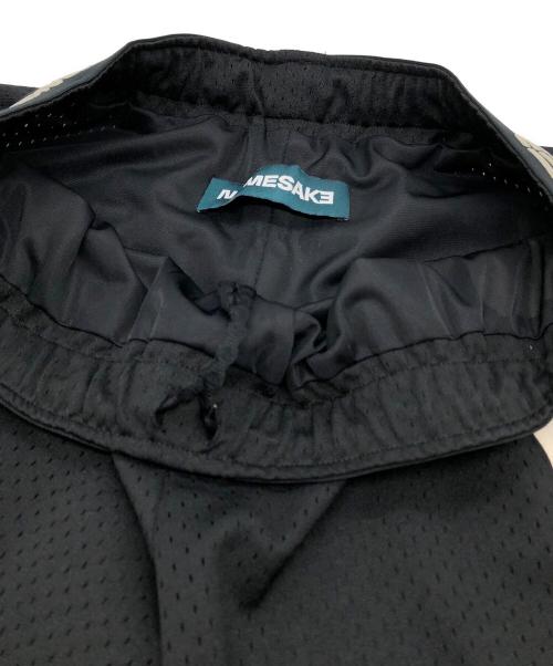 NAMESAKE（ネイムセイク）NAMESAKE (ネイムセイク) ウォームアップ トラックパンツ ブラック サイズ:Mの古着・服飾アイテム