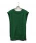 Maison Margiela (メゾンマルジェラ) タバードVネック トップス カシミヤ混ウール ジレ グリーン サイズ:S：23000円