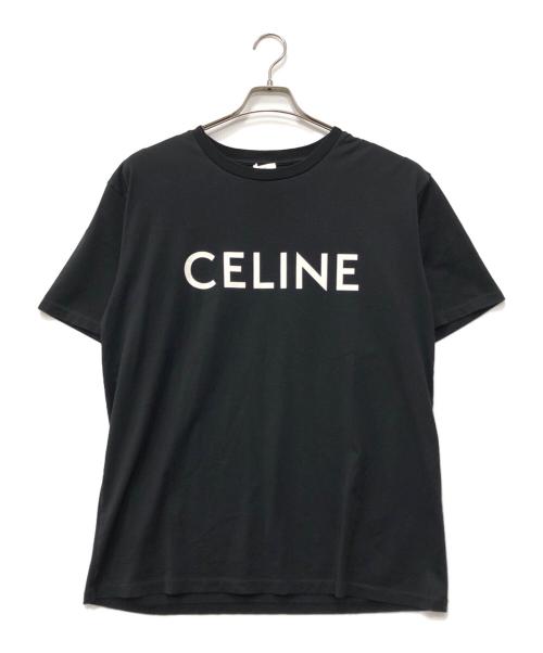 CELINE（セリーヌ）CELINE (セリーヌ) ルーズTシャツ ブラック サイズ:Mの古着・服飾アイテム