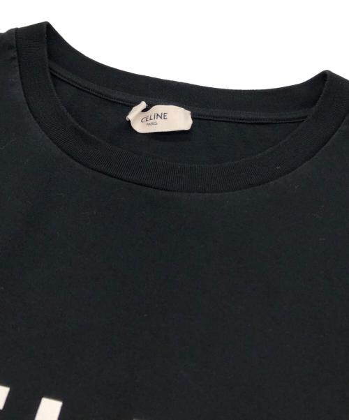 CELINE（セリーヌ）CELINE (セリーヌ) ルーズTシャツ ブラック サイズ:Mの古着・服飾アイテム