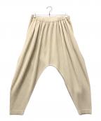 HOMME PLISSE ISSEY MIYAKEオム プリッセ イッセイ ミヤケ）の古着「プリーツサルエルパンツ」｜ベージュ