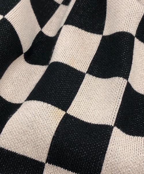 DAIRIKU（ダイリク）DAIRIKU (ダイリク) Lame Soccer Uniform Knit Pullover ブラック サイズ:Lの古着・服飾アイテム