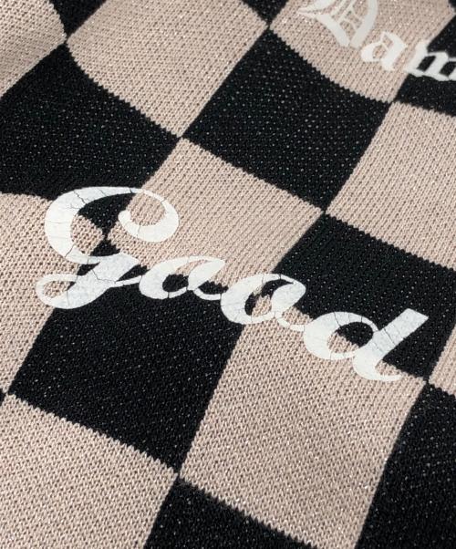 DAIRIKU（ダイリク）DAIRIKU (ダイリク) Lame Soccer Uniform Knit Pullover ブラック サイズ:Lの古着・服飾アイテム