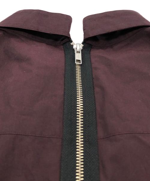 KEISUKEYOSHIDA（ケイスケヨシダ）KEISUKEYOSHIDA (ケイスケヨシダ) big ribbon shirt ボルドー サイズ:FREEの古着・服飾アイテム