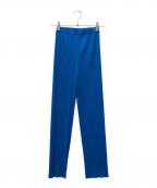 ISSEY MIYAKEイッセイミヤケ）の古着「プリーツパンツ」｜ブルー