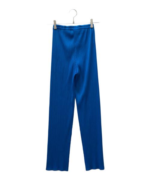 ISSEY MIYAKE（イッセイミヤケ）ISSEY MIYAKE (イッセイミヤケ) プリーツパンツ ブルー サイズ:Sの古着・服飾アイテム