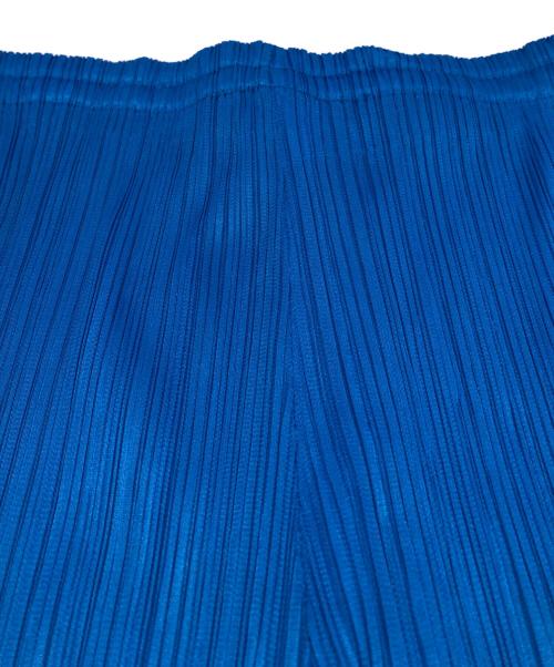 ISSEY MIYAKE（イッセイミヤケ）ISSEY MIYAKE (イッセイミヤケ) プリーツパンツ ブルー サイズ:Sの古着・服飾アイテム