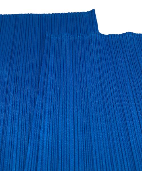 ISSEY MIYAKE（イッセイミヤケ）ISSEY MIYAKE (イッセイミヤケ) プリーツパンツ ブルー サイズ:Sの古着・服飾アイテム